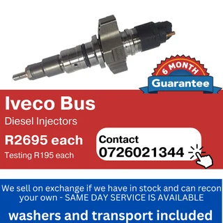 Iveco Bus Diesel Injectors for sale