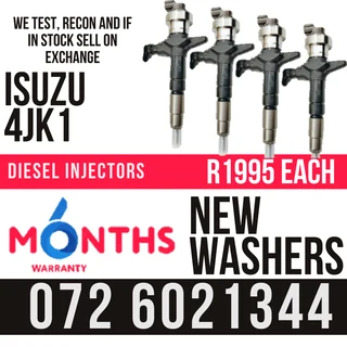 Isuzu 4HJ1 Diesel Injectors for sale