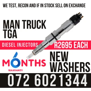 Man Truck Tga Diesel Injectors For Sale