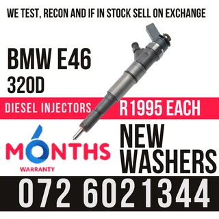 BMW E46 320D Diesel Injectors for sale