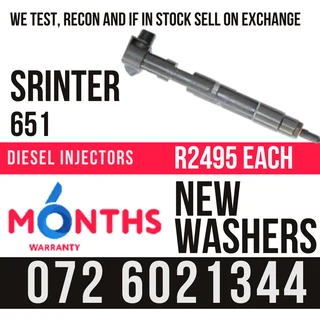 Mercedes Sprinter 651 Diesel Injectors for sale