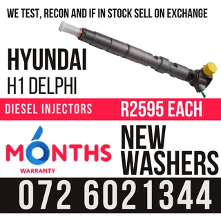Hyundai H1 Diesel Injectors for sale