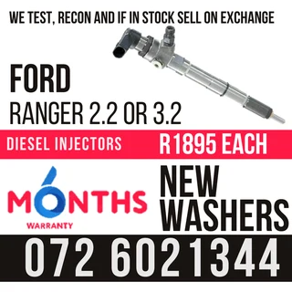 Ford Ranger 2.2 or 3.2L Diesel Injectors for sale
