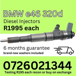 BMW E46 320D Diesel Injectors for sale