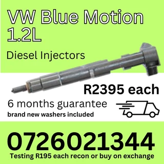 VW Blue Motion 1.2L Diesel Injectors for sale