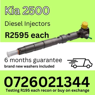 Kia 2500 Diesel Injectors for sale