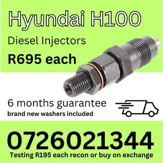 Hyundai H100 Diesel Injectors for sale