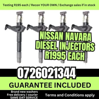 Nissan Navara Diesel Injectors for sale