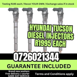 Hyundai Tucson Diesel Injectors for sale