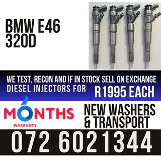 BMW E46 320D Diesel Injectors for sale