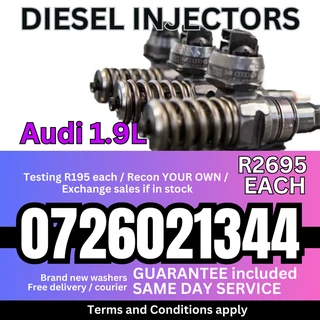 Audi 1.9L Diesel Injectors for sale