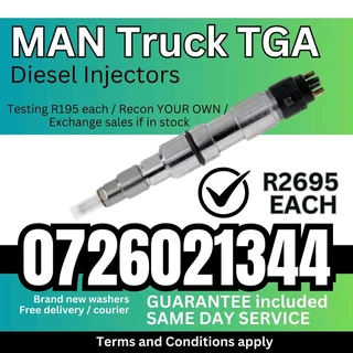 Man Truck Tga Diesel Injectors For Sale