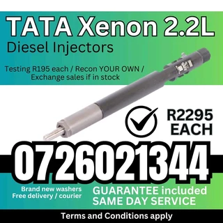 Tata Xenon 2.2 Diesel Injectors for sale