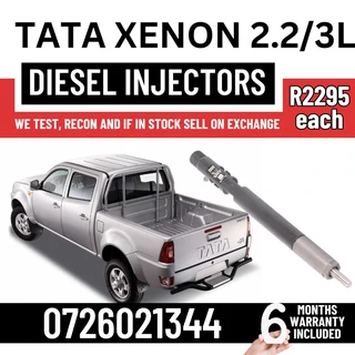 TATA Xenon 2.2 / 3L Diesel Injectors for sale