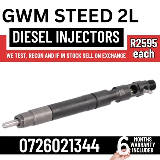 Gwm Steed 2l Diesel Injectors For Sale