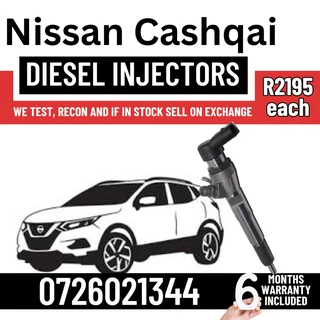 Nissan Cashqai Diesel Injectors for sale