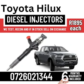 Toyota Hilux Diesel Injectors for sale