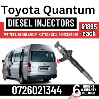 Toyota Quantum Diesel Injectors for sale