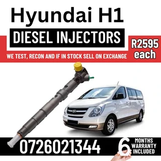 Hyundai H1 Diesel Injectors for sale