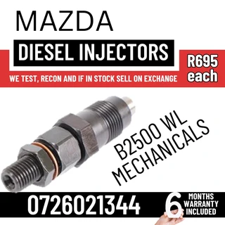 Mazda B2500 Diesel Injectors for sale