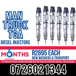 Man Truck Tga Diesel Injectors For Sale