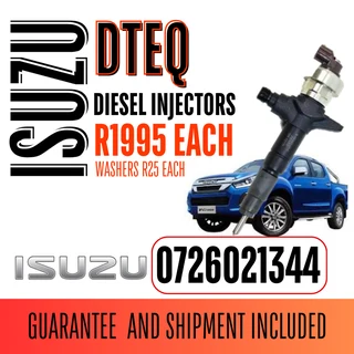 Isuzu Dteq diesel injectors for sale