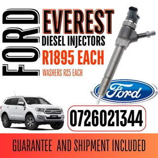 Ford Everest diesel injectors for sale