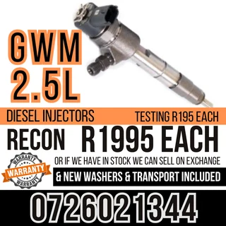GWM 2.5L Diesel Injectors for sale