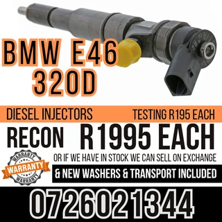 BNW E46 320D Diesel Injectors for sale