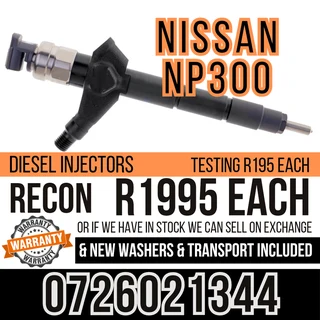 Nissan NP300 Diesel Injectors for sale