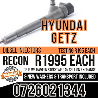 Hyundai Getz Diesel Injectors for sale