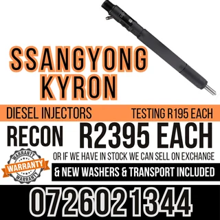Ssangyong Kyron Diesel Injectors for sale