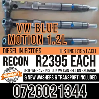 Vw Blue Motion 1.2l Diesel Injectors For Sale