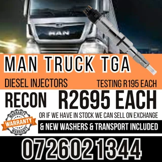 Man Truck Tga Diesel Injectors For Sale