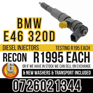 BMW E46 320d diesel injectors for sale