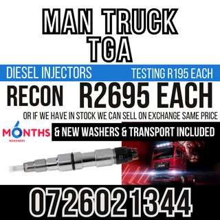 MAN Truck TGA diesel injectors for sale