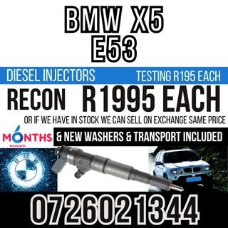 BMW X5 E53 diesel injectors for sale