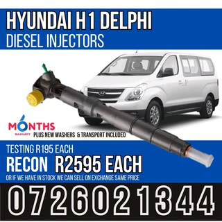 Hyundai H1 Diesel Injectors for sale