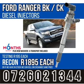 Ford Ranger BK/CK Diesel Injectors for sale