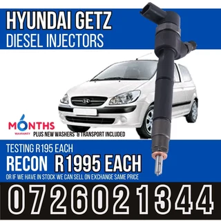 Hyundai Getz Diesel Injectors for sale