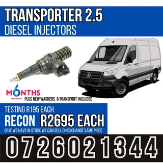 Transport 2.5 Diesel Injectors for sale