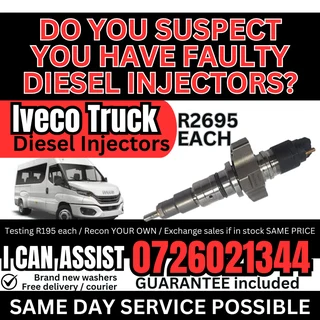 Iveco Bus Diesel Injectors for sale