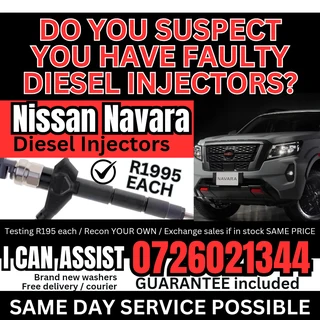 Nissan Navara Diesel Injectors for sale