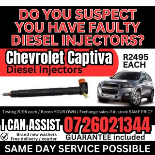 Chevrolet Captiva Diesel Injectors for sale