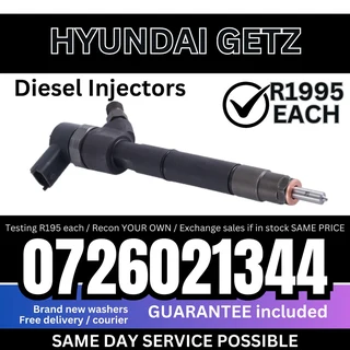 Hyundai Getz diesel injectors for sale