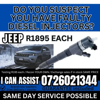 Jeep diesel injectors for sale