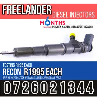 Freelander diesel injectors for sale