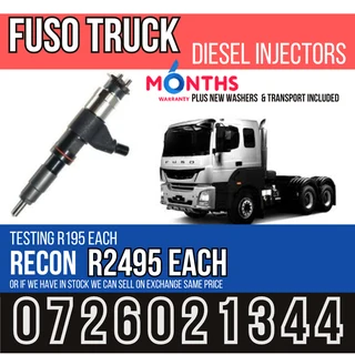 Fuso Truck diesel injectors for sale