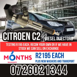 Citroen C2 diesel injectors for sale