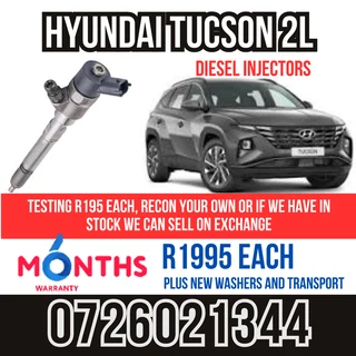 Hyundai Tucson 2L diesel injectors for sale